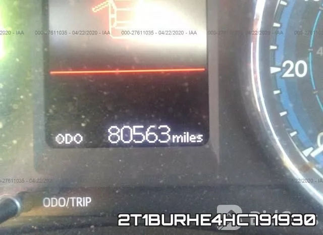 2T1BURHE4HC791930 фото 8