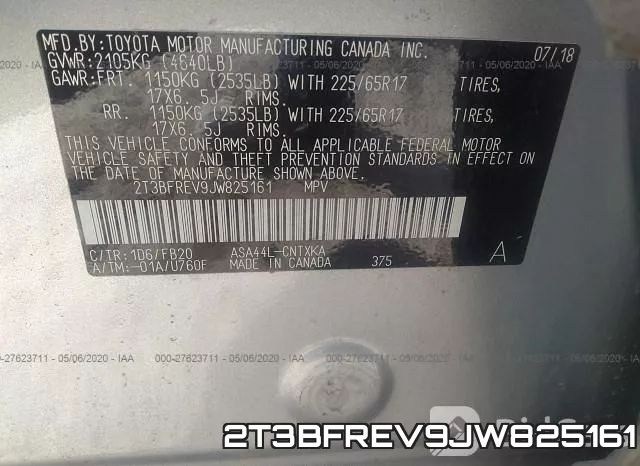 2T3BFREV9JW825161 фото 10