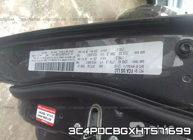 3C4PDCBGXHT571699 фото 10