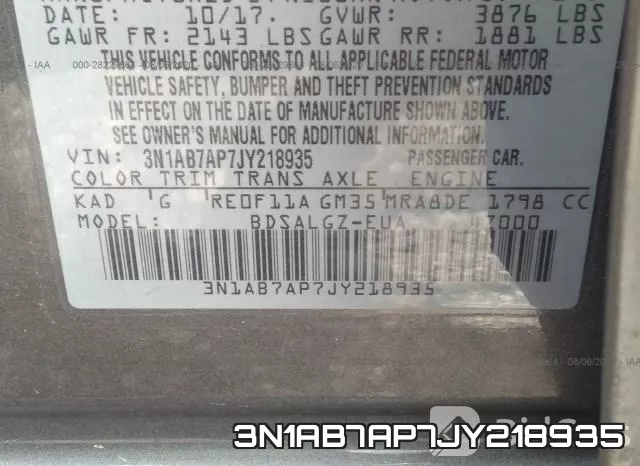 3N1AB7AP7JY218935 фото 10