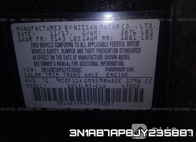 3N1AB7AP8JY235887 фото 10