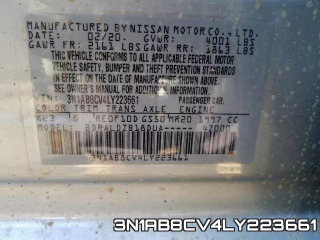 3N1AB8CV4LY223661 фото 2