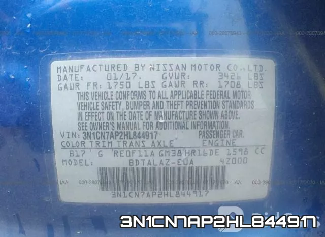 3N1CN7AP2HL844917 фото 10