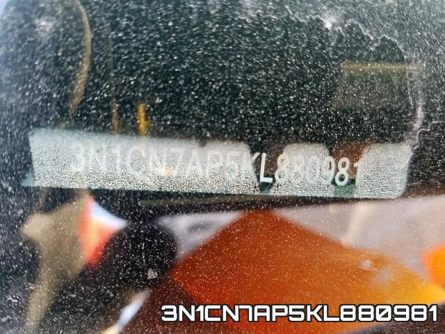 3N1CN7AP5KL880981 фото 2