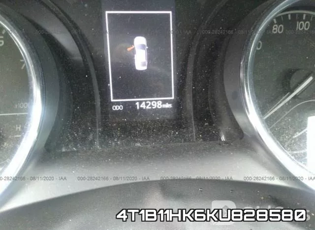 4T1B11HK6KU828580 фото 8