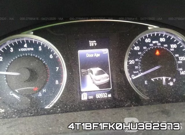4T1BF1FK0HU382973 фото 8