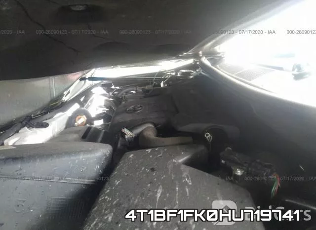 4T1BF1FK0HU719741 фото 2