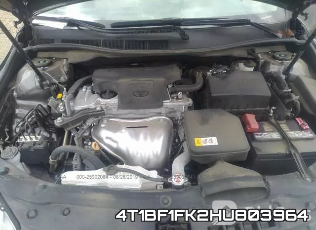 4T1BF1FK2HU803964 фото 2