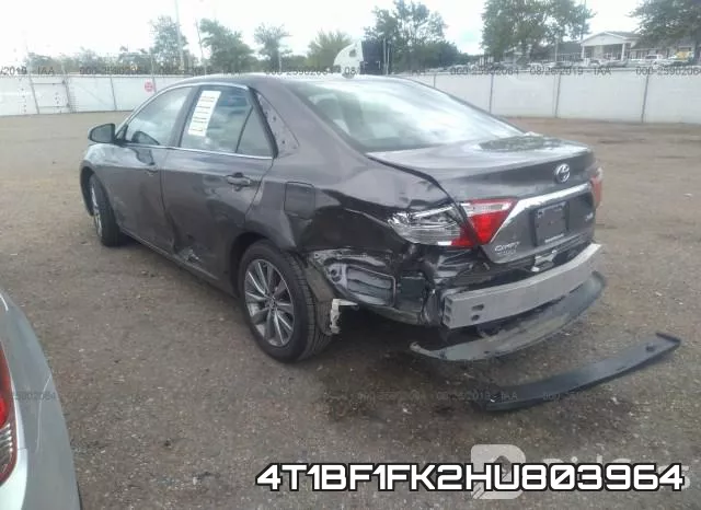 4T1BF1FK2HU803964 фото 4