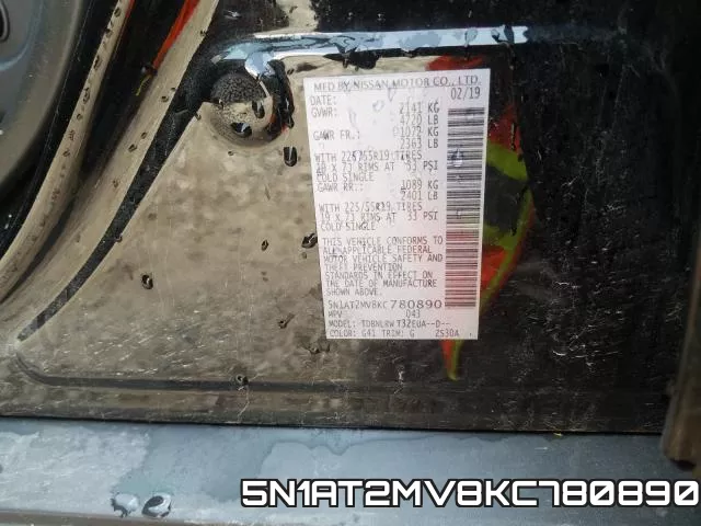 5N1AT2MV8KC780890 фото 2