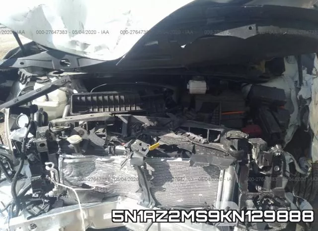 5N1AZ2MS9KN129888 фото 2