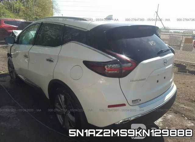 5N1AZ2MS9KN129888 фото 4