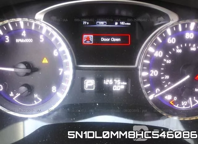 5N1DL0MM8HC546086 фото 8