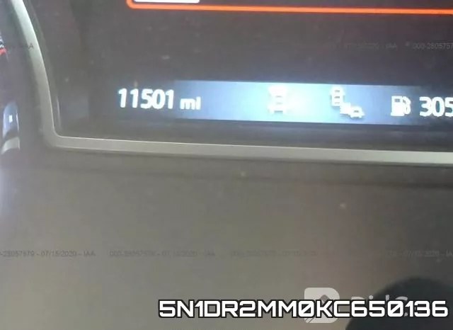 5N1DR2MM0KC650136 фото 8