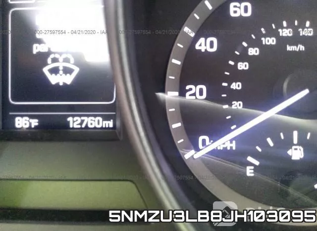 5NMZU3LB8JH103095 фото 8
