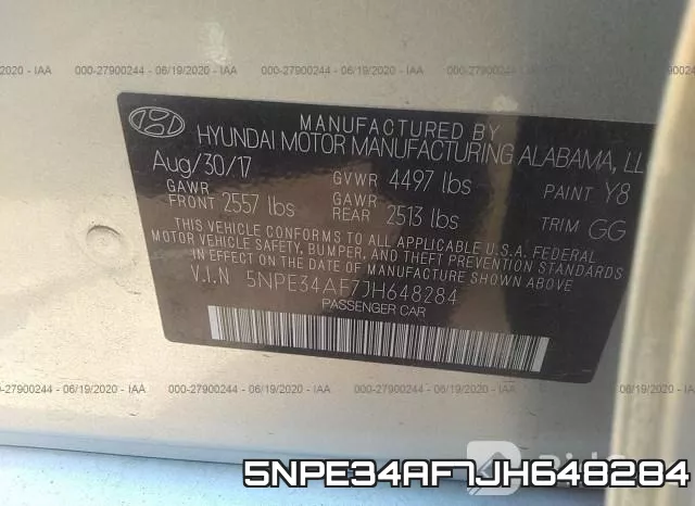 5NPE34AF7JH648284 фото 10