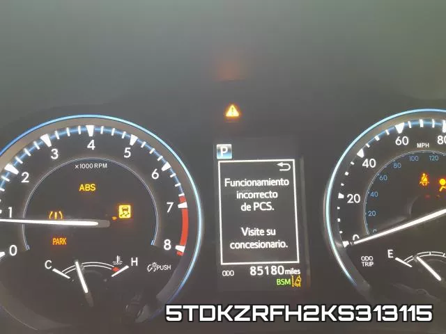5TDKZRFH2KS313115 фото 9