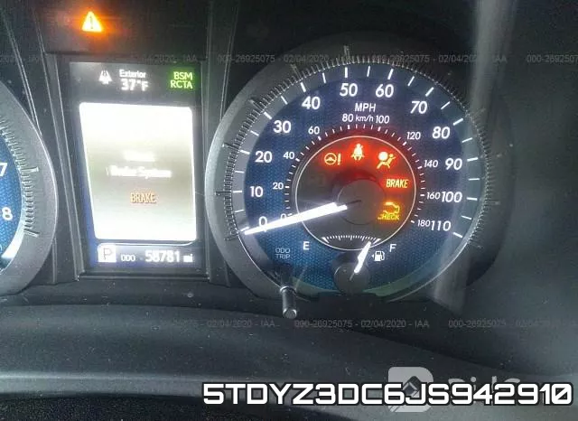 5TDYZ3DC6JS942910 фото 8