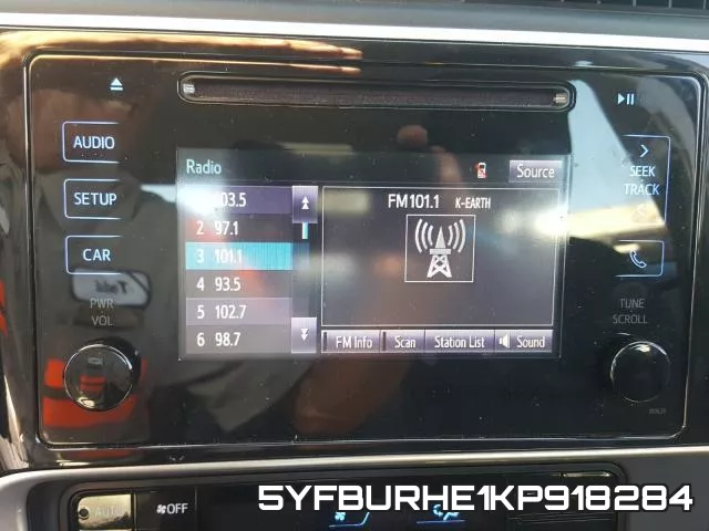 5YFBURHE1KP918284 фото 10
