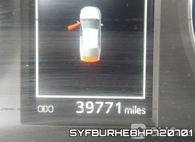 5YFBURHE8HP720701 фото 8