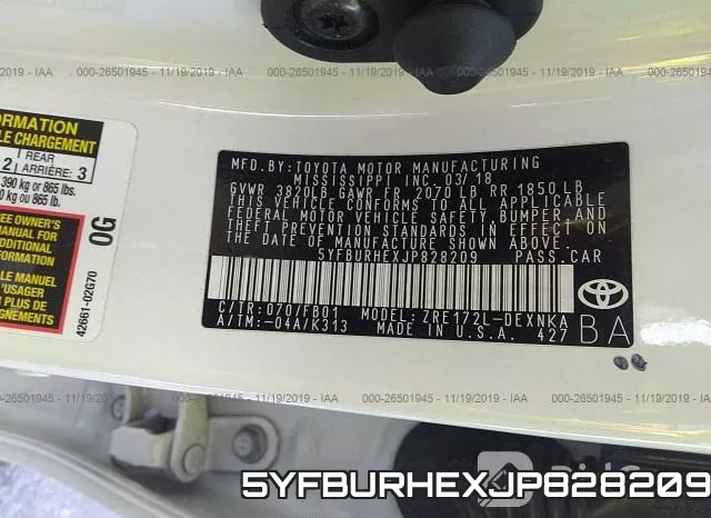 5YFBURHEXJP828209 фото 10