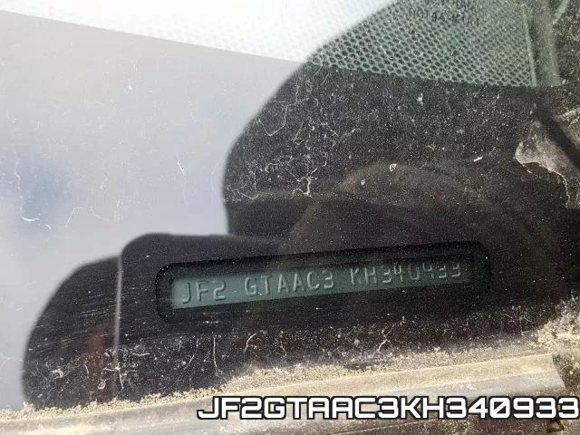 JF2GTAAC3KH340933 фото 2