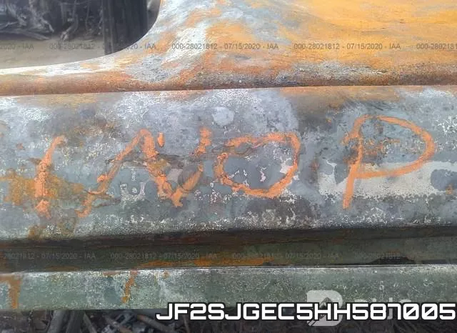 JF2SJGEC5HH587005 фото 8