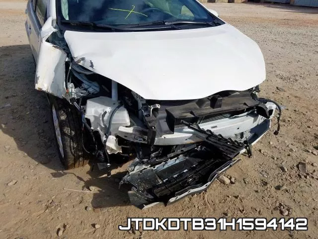 JTDKDTB31H1594142 фото 9