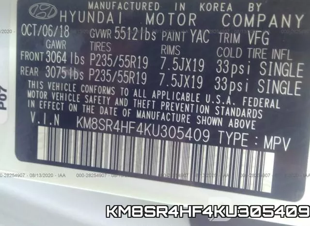 KM8SR4HF4KU305409 фото 10