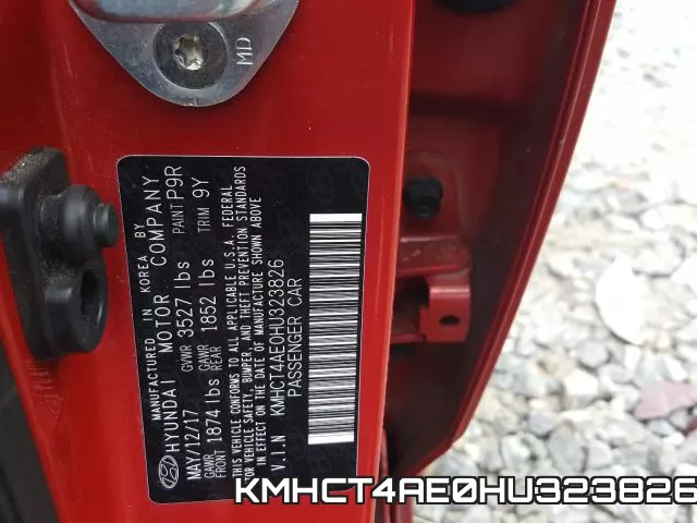 KMHCT4AE0HU323826 фото 2