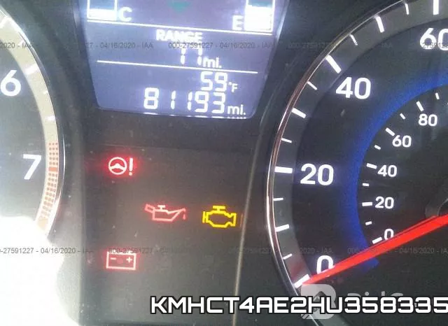 KMHCT4AE2HU358335 фото 8