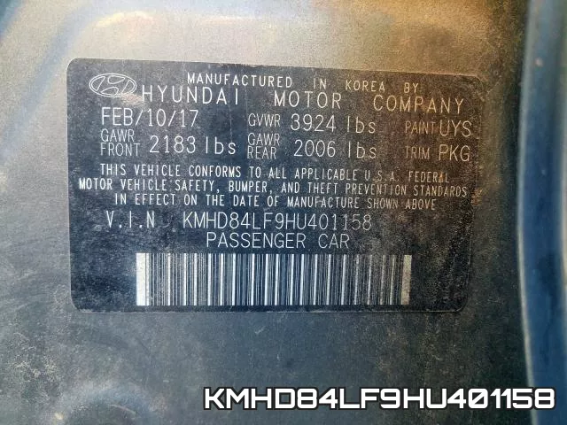 KMHD84LF9HU401158 фото 2