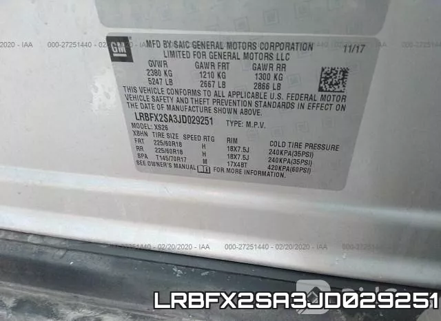 LRBFX2SA3JD029251 фото 10