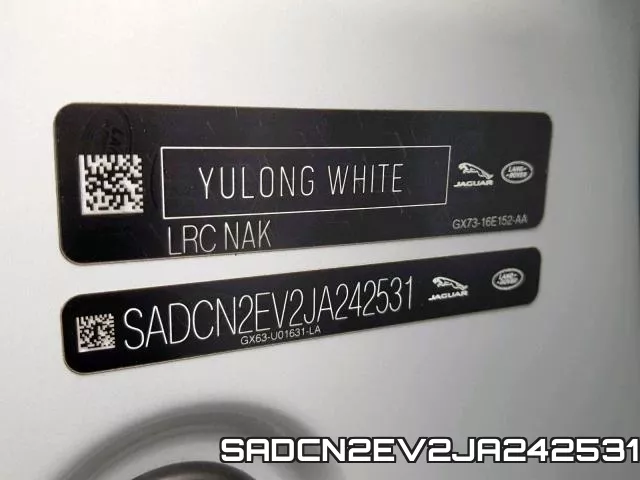 SADCN2EV2JA242531 фото 2