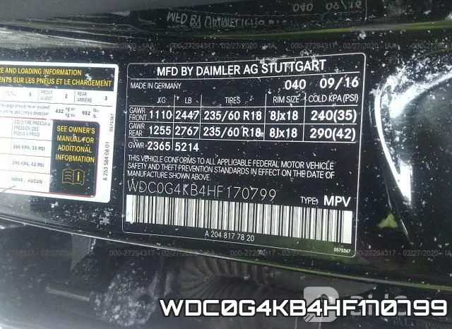 WDC0G4KB4HF170799 фото 10