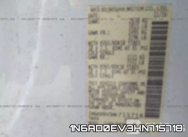1N6AD0EV3HN715718 фото 10