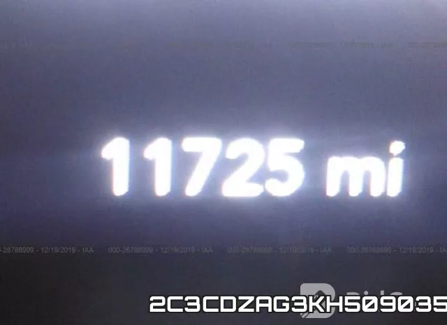 2C3CDZAG3KH509035 фото 8