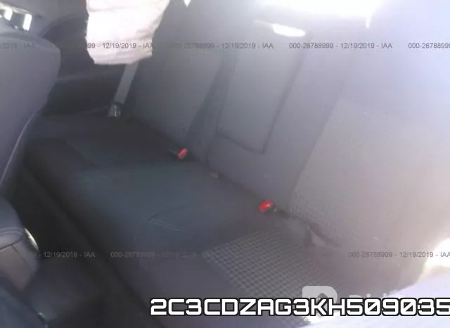 2C3CDZAG3KH509035 фото 9