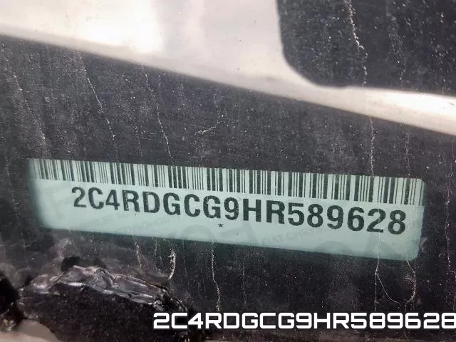 2C4RDGCG9HR589628 фото 2