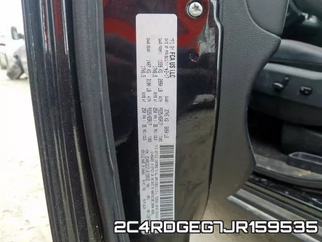 2C4RDGEG7JR159535 фото 2