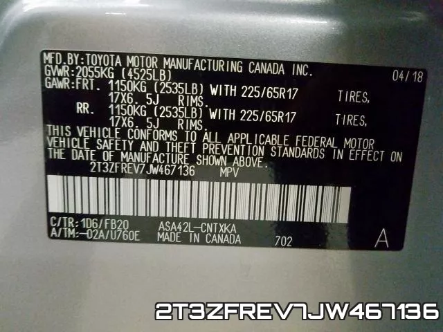 2T3ZFREV7JW467136 фото 2