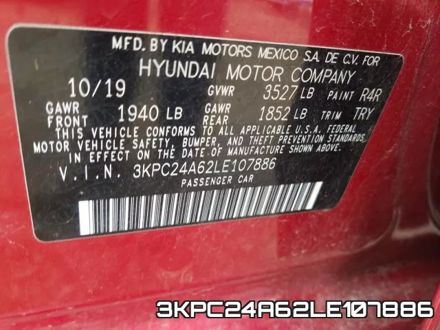 3KPC24A62LE107886 фото 2