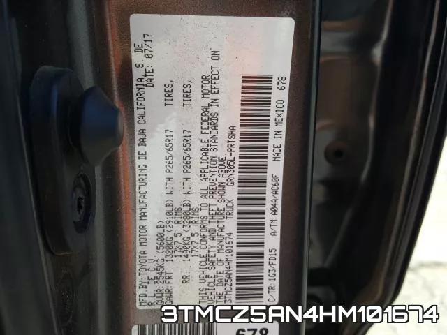 3TMCZ5AN4HM101674 фото 2