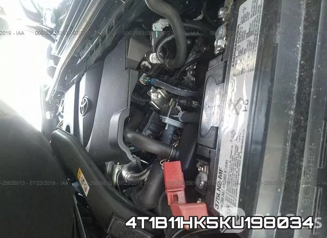 4T1B11HK5KU198034 фото 2