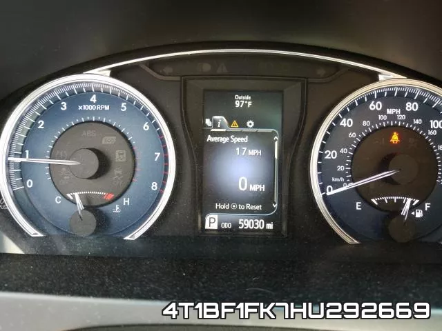 4T1BF1FK7HU292669 фото 9