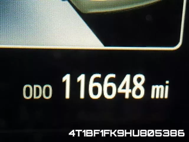 4T1BF1FK9HU805386 фото 9