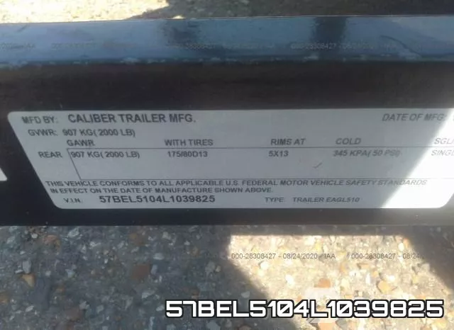 57BEL5104L1039825 фото 10
