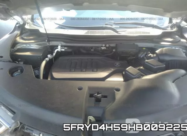 5FRYD4H59HB009225 фото 2