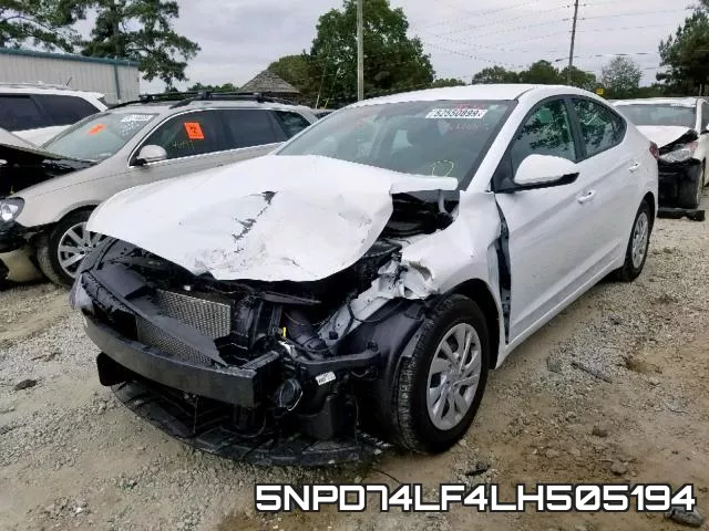 5NPD74LF4LH505194 фото 3