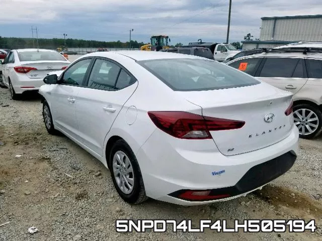 5NPD74LF4LH505194 фото 4